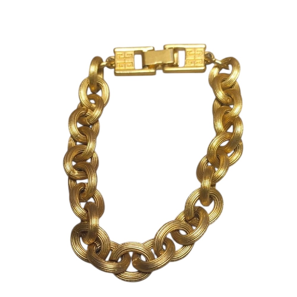 Vintage‎ Rare Givenchy Thick Chain Bracelet